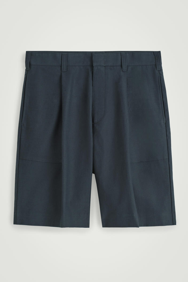 Cotton-Twill Chino Shorts by COS