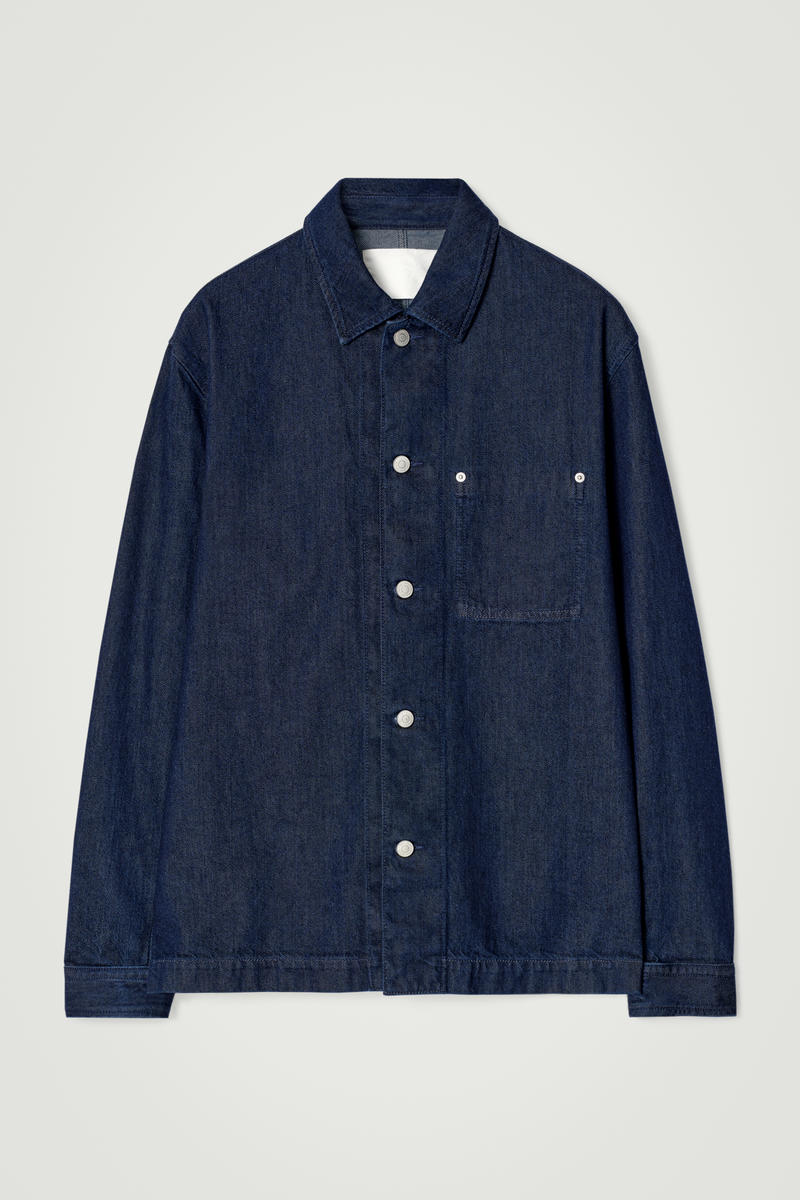 Relaxed Denim Overshirt