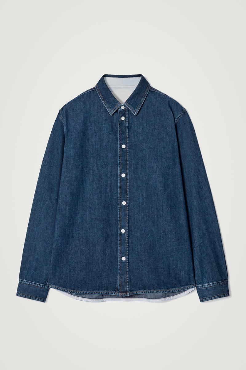 Relaxed Denim Overshirt