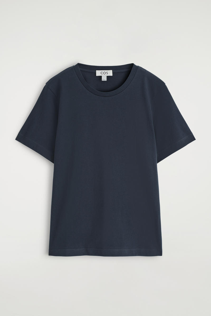 Crew-Neck Cotton T-Shirt