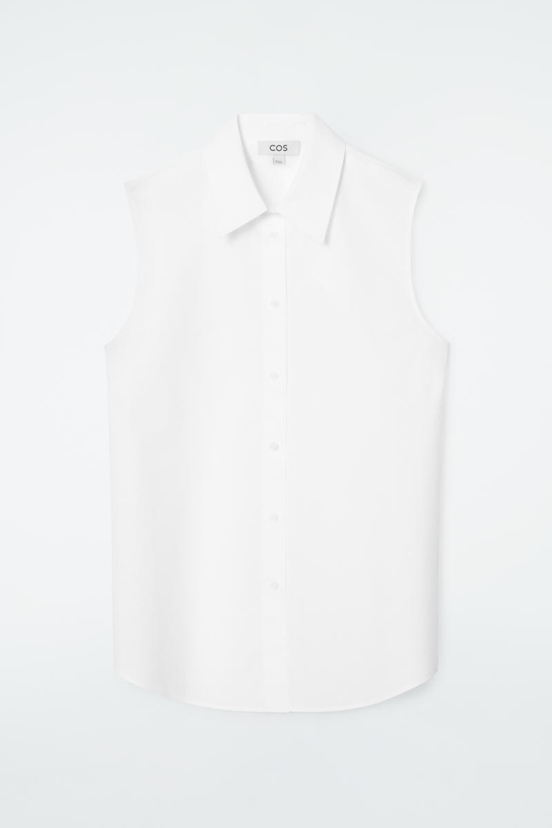 Open Back Sleeveless Shirt