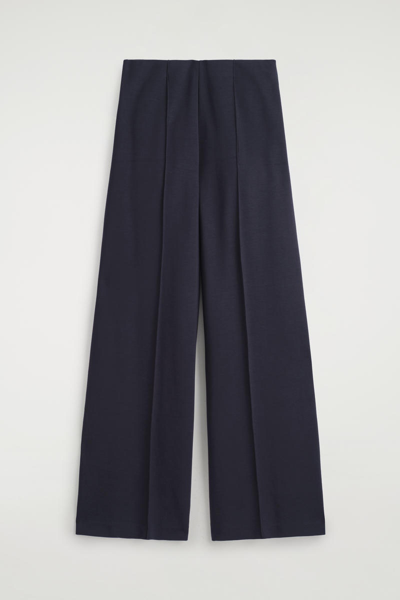 Modal Wide-Leg Pants