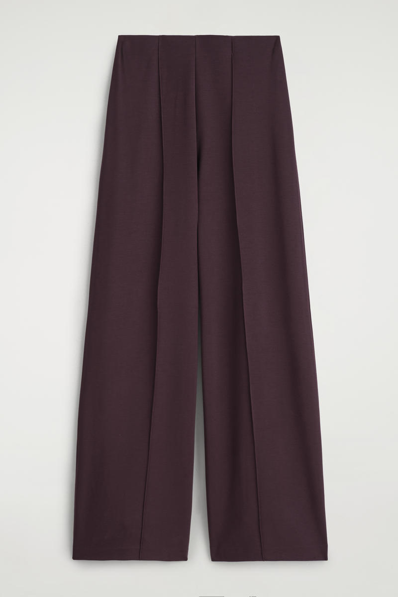 Modal Wide-Leg Pants