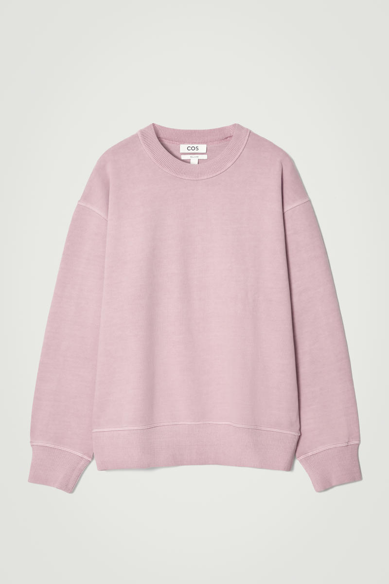 Relaxed Washed-Cotton Sweatshirt
