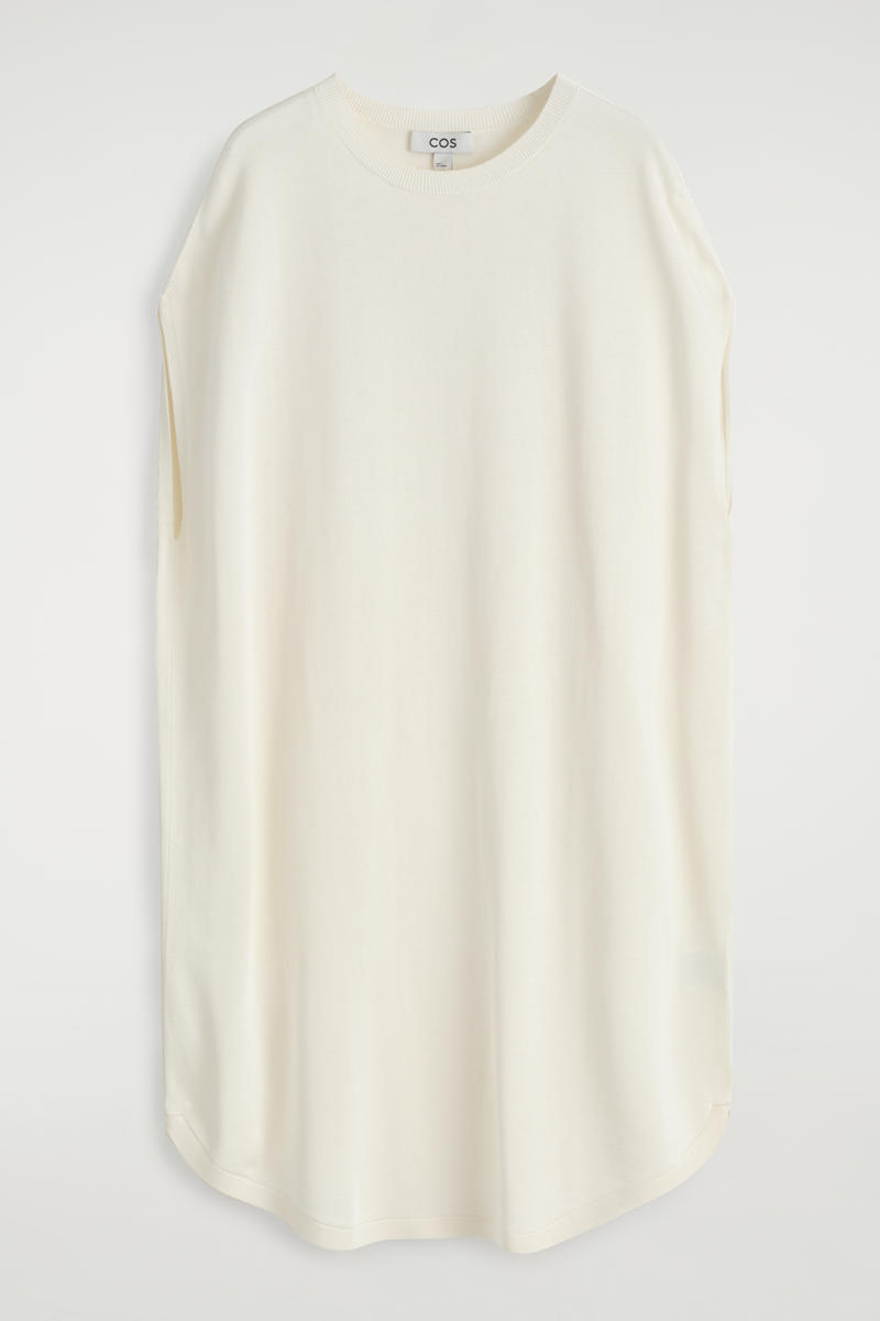 Circle-Cut Knit Dress