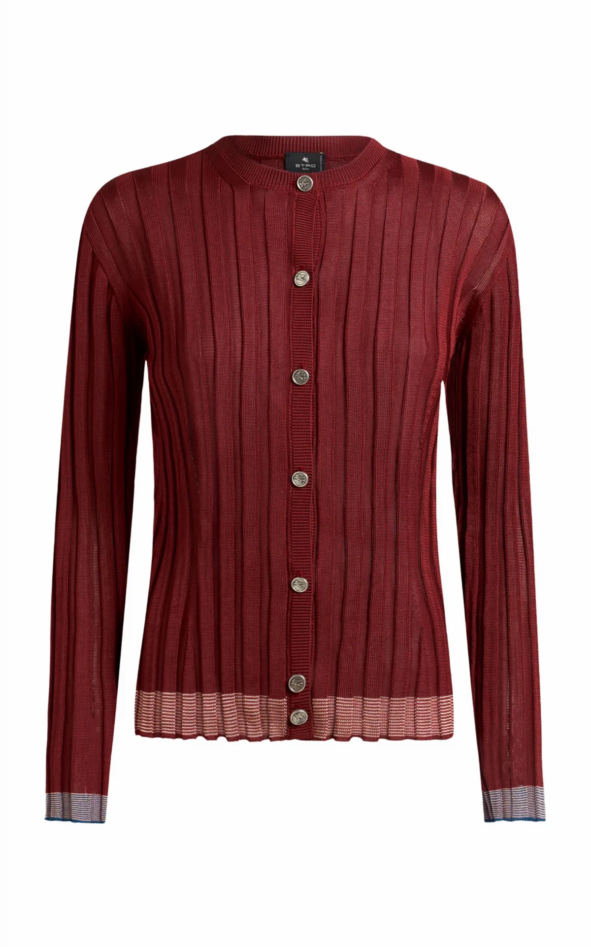 Ribbed-Knit Cardigan