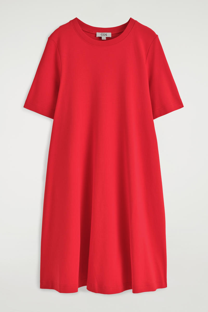 A-Line Mini Shirt Dress