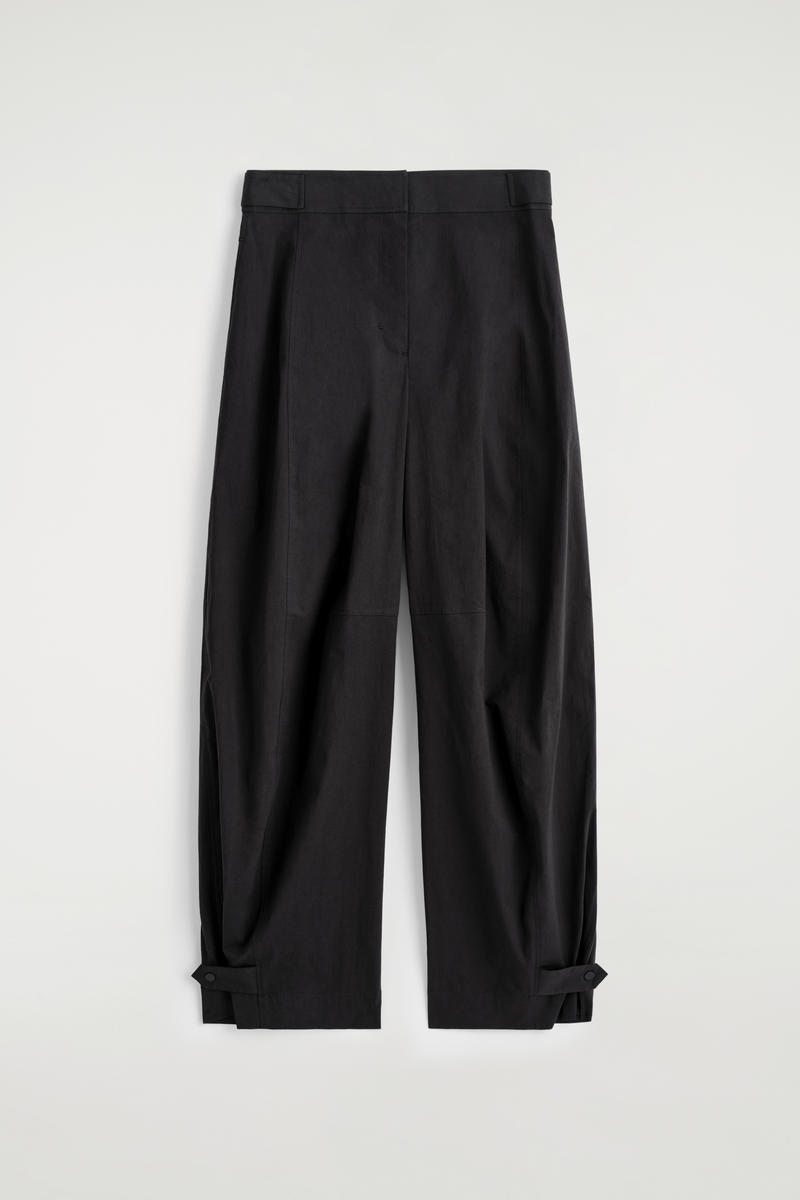 Utility Barrel-Leg Pants