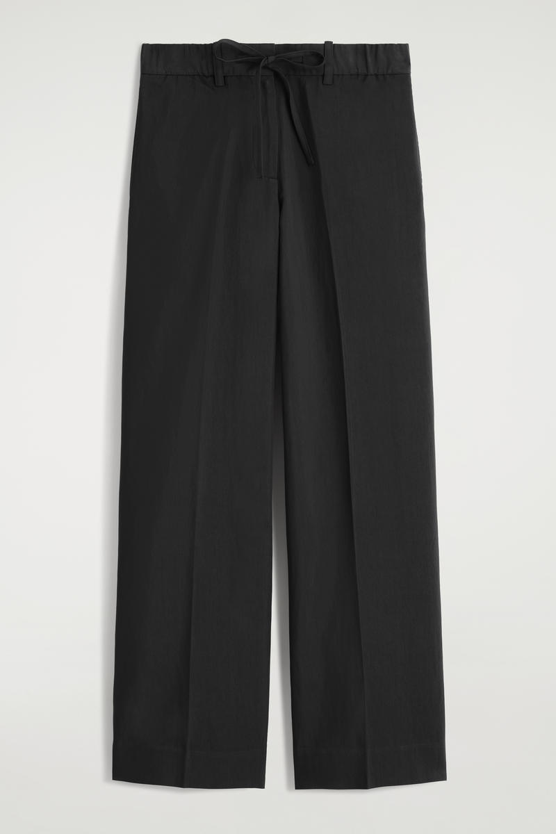 Fluid Drawstring Pants