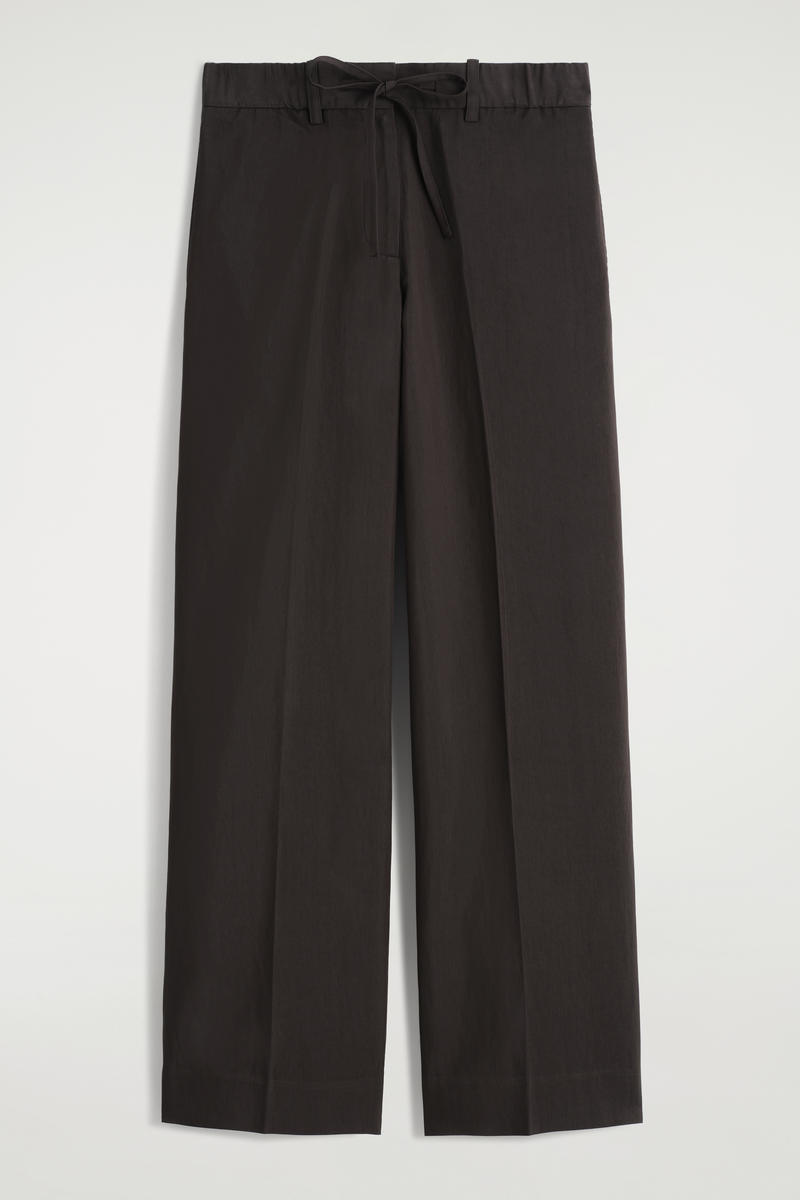 Fluid Drawstring Pants