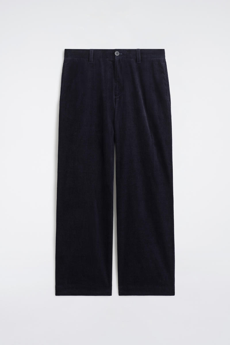 Corduroy Wide-Leg Pants