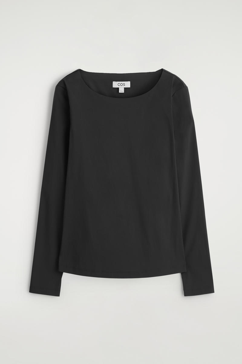 Cotton Long-Sleveled Top