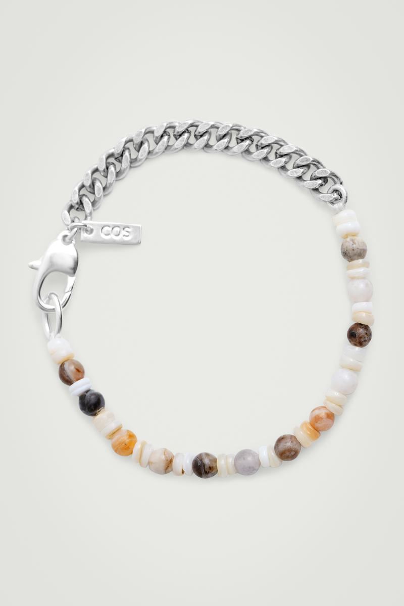 Semi-Precious Stone Chain Bracelet by COS