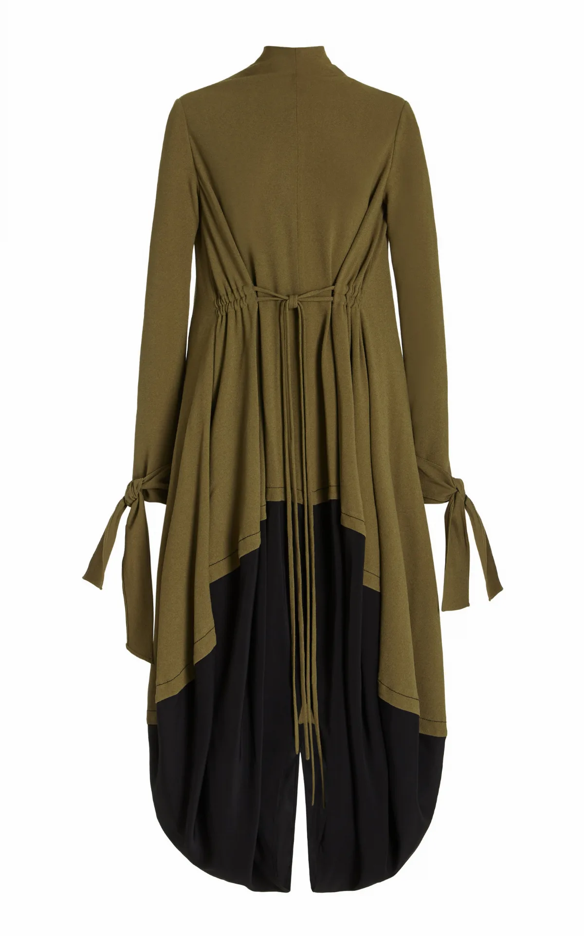 Cinched Waist Crepe Maxi Dress by Proenza Schouler