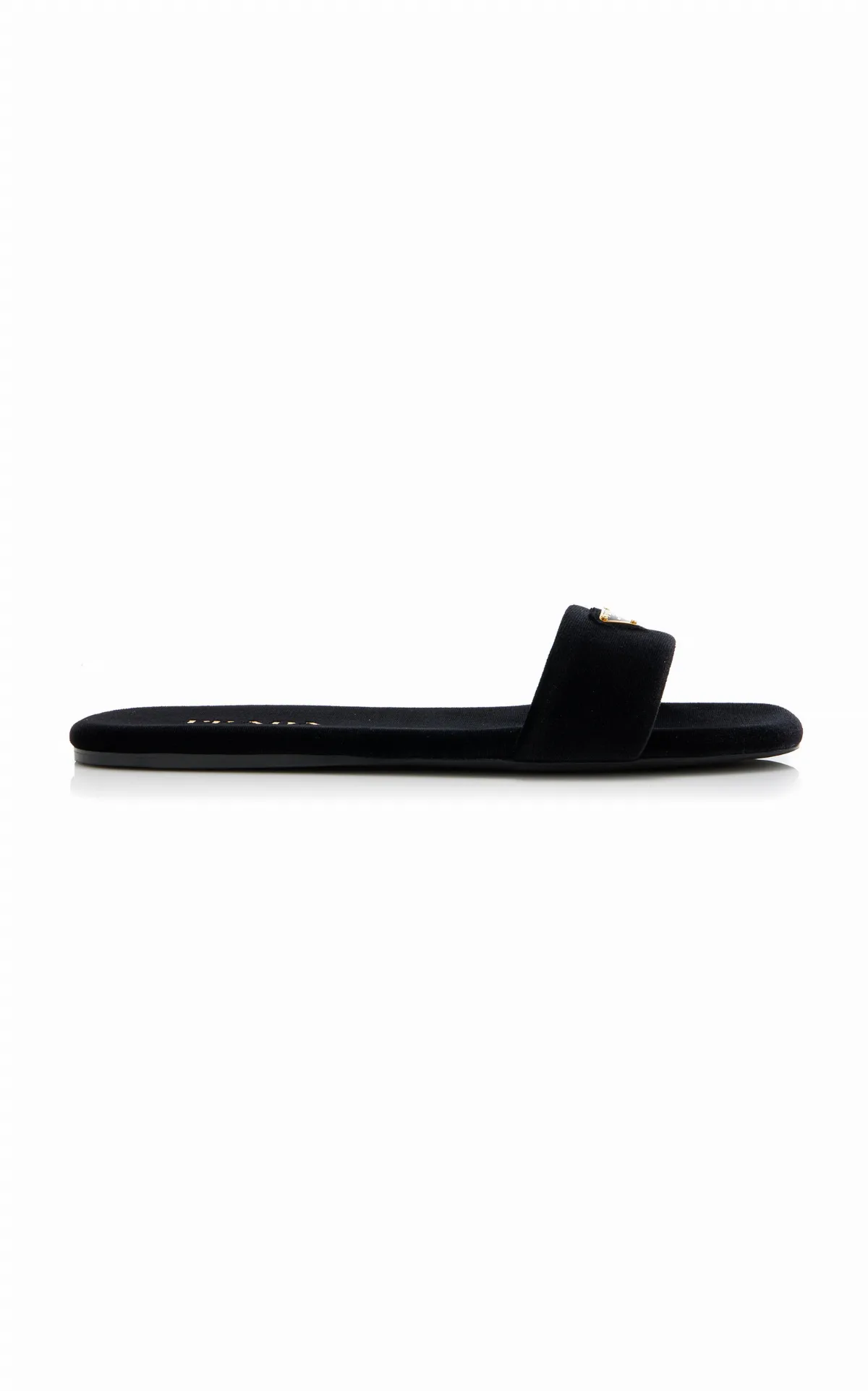 Velvet Slide Sandals
