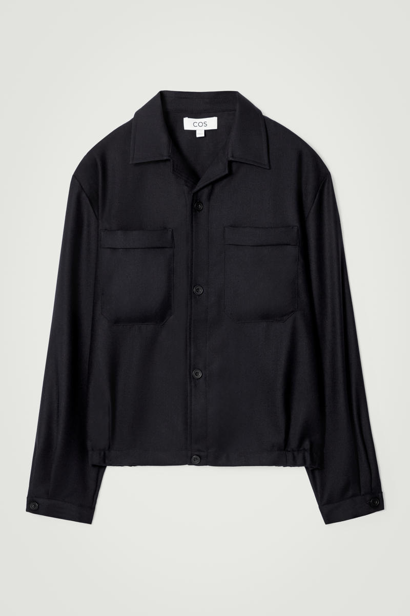 Wool-Flannel Overshirt