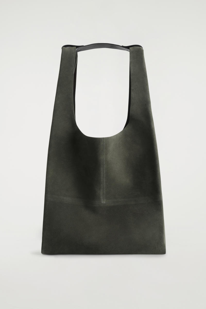 Slouchy Tote - Suede