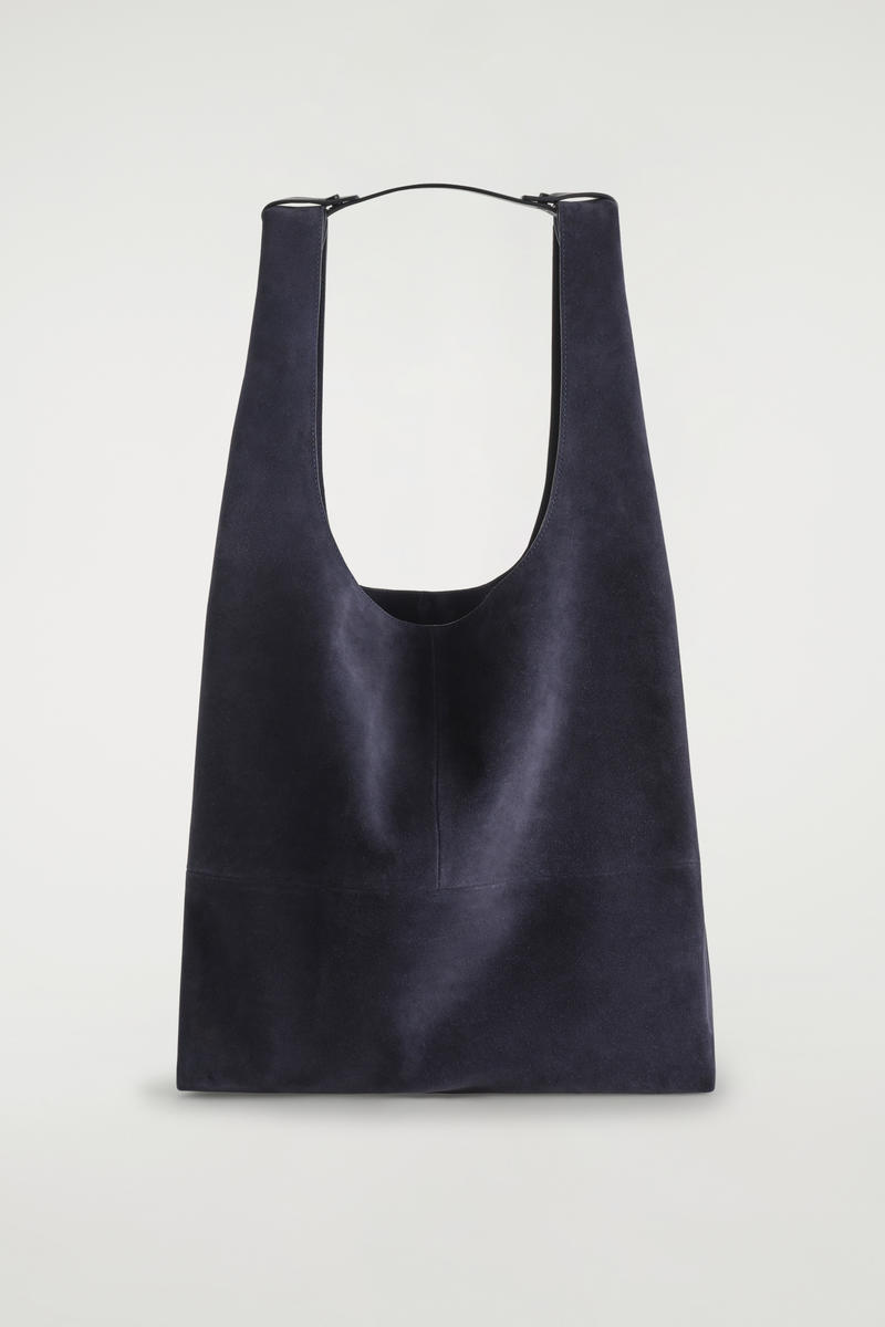 Slouchy Tote - Suede