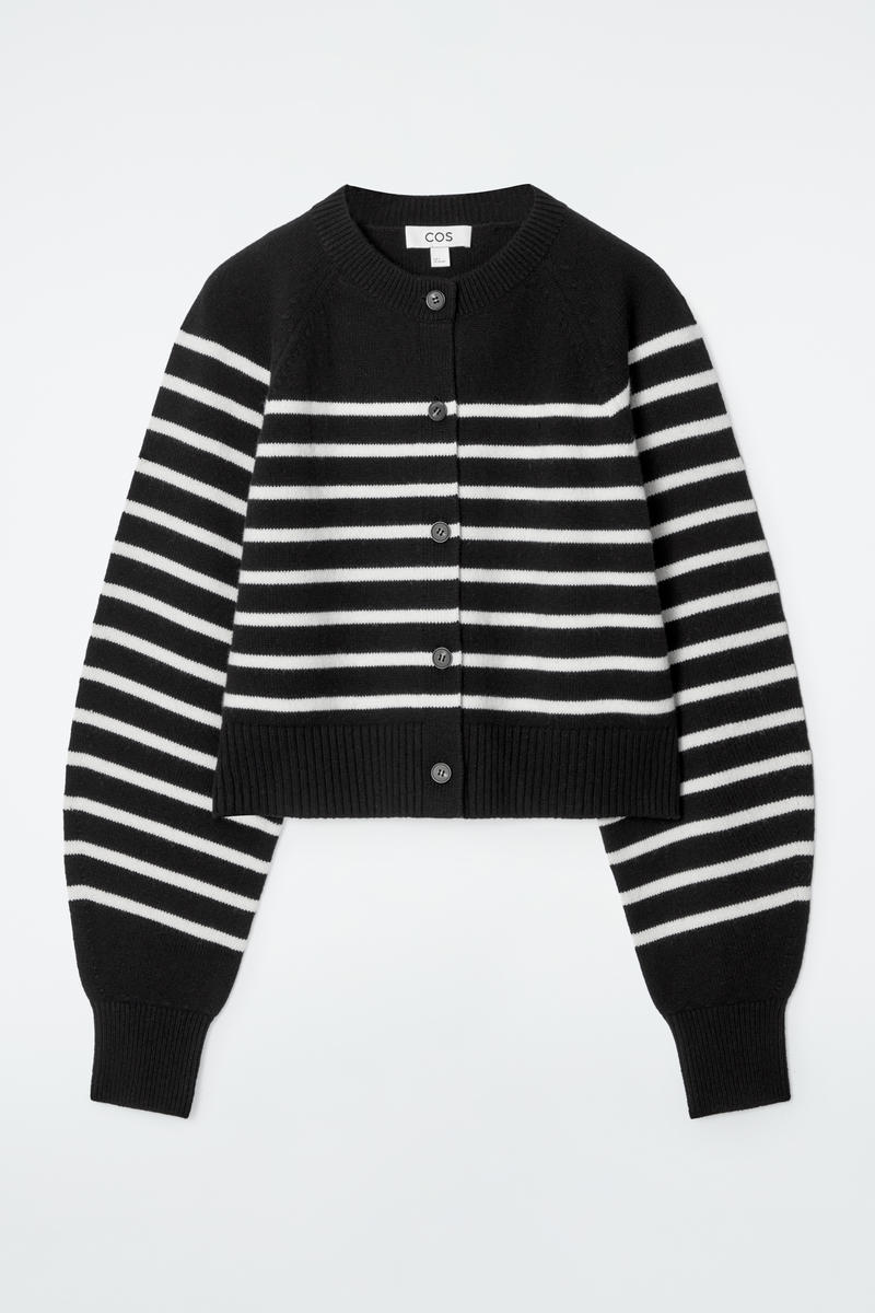 Cropped Wool Cardigan by COS