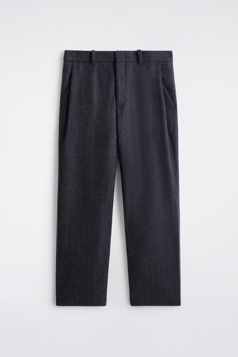 Wool Tapered Pants