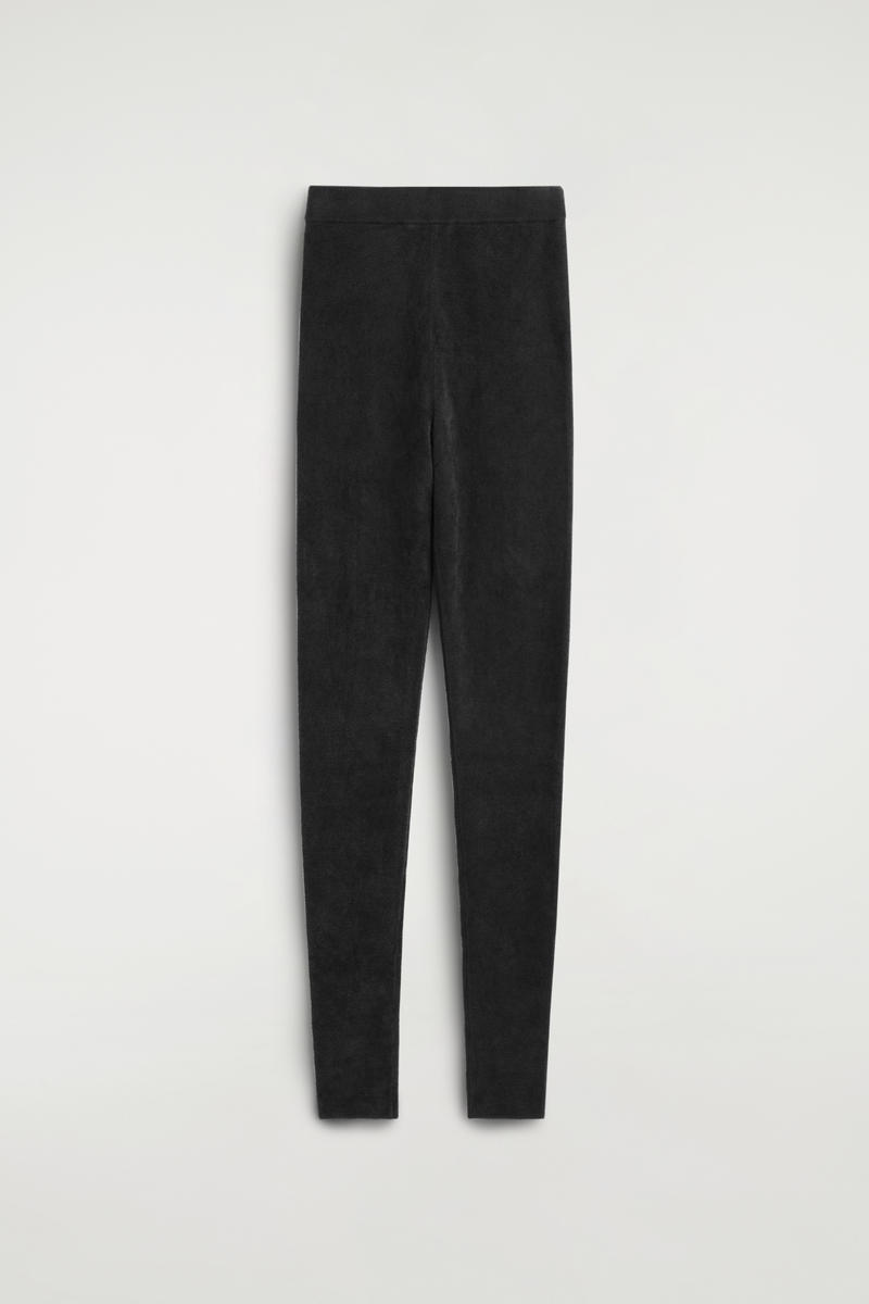 Chenille-Knit Leggings