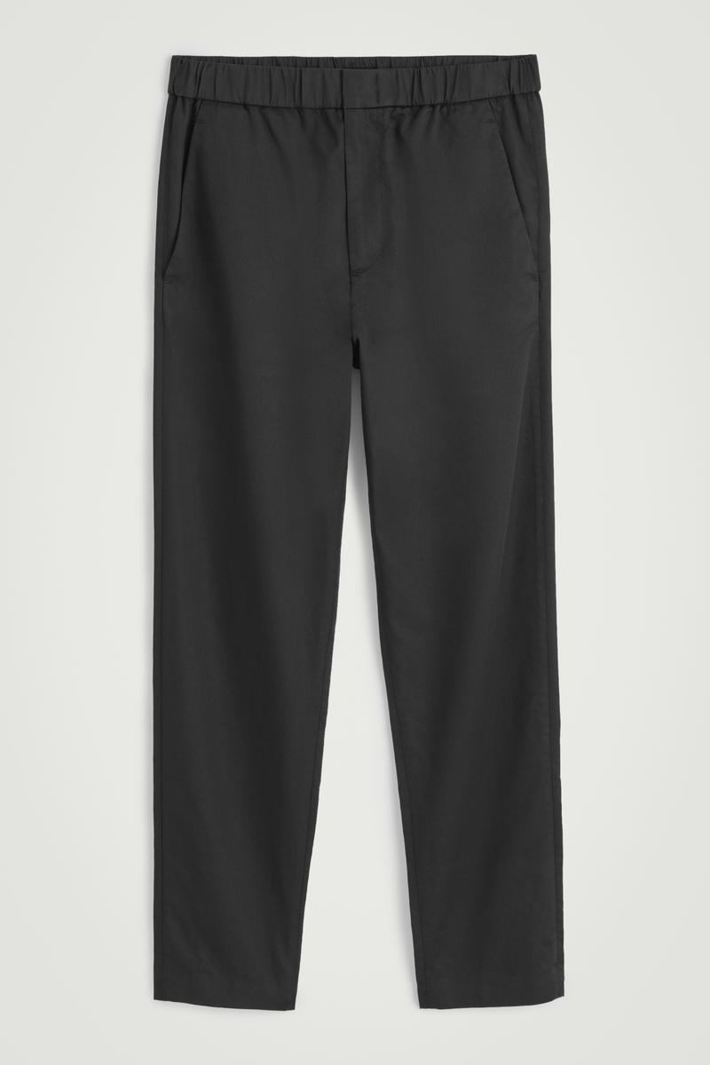 Twill Tapered Pants