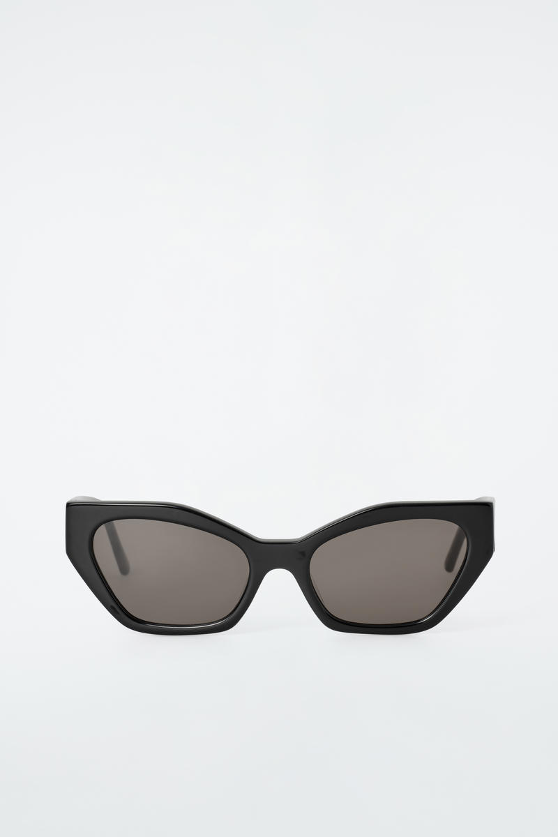 Angular Cat-Eye Sunglasses