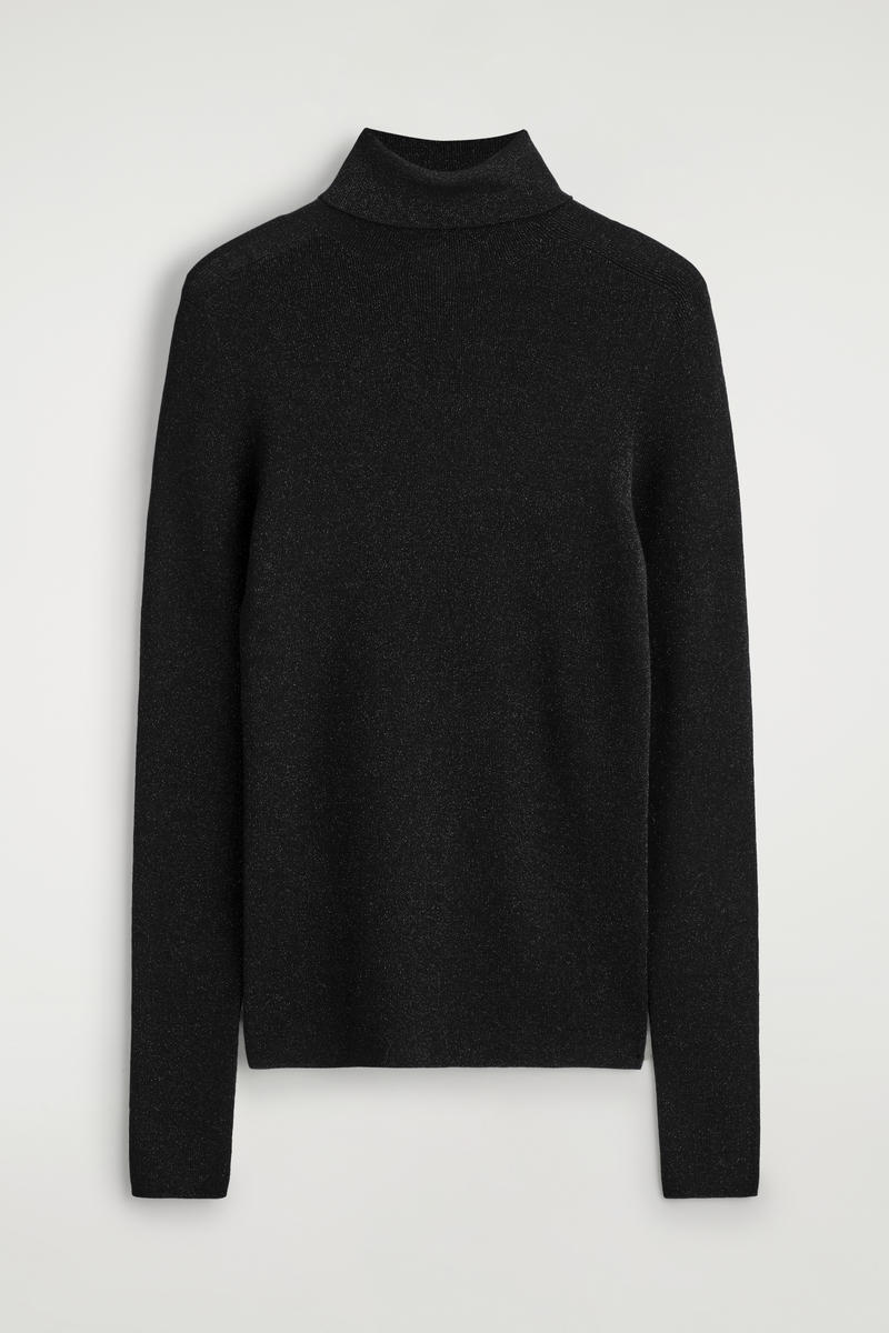 Sparkly Seamless Wool Sweater