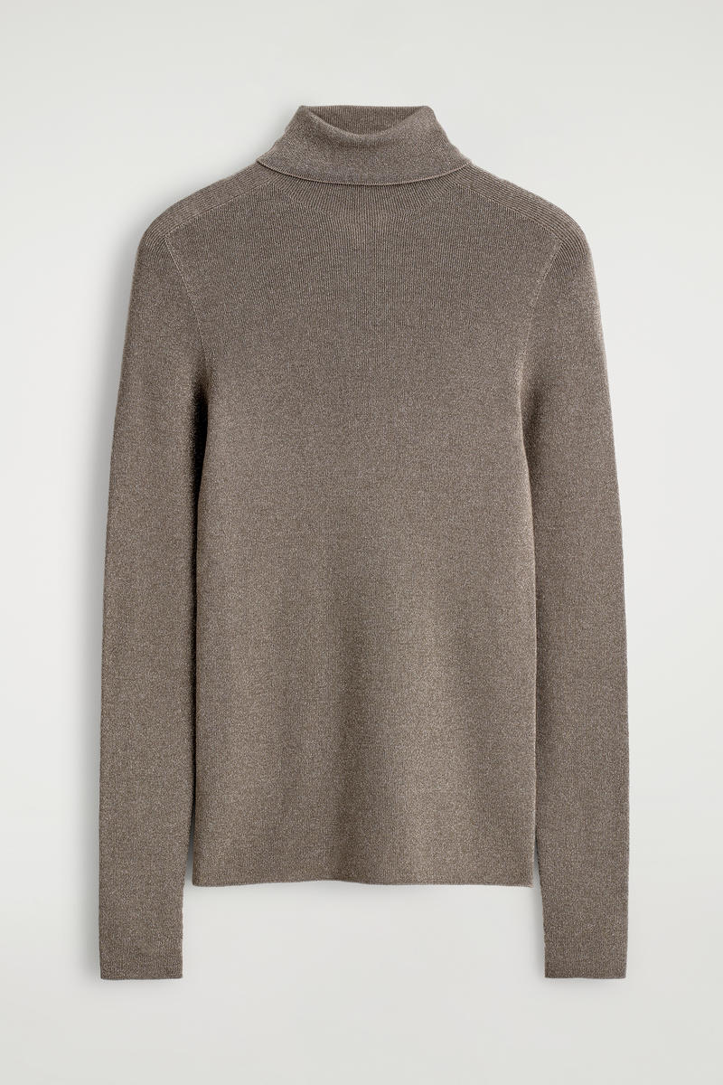 Sparkly Seamless Wool Sweater