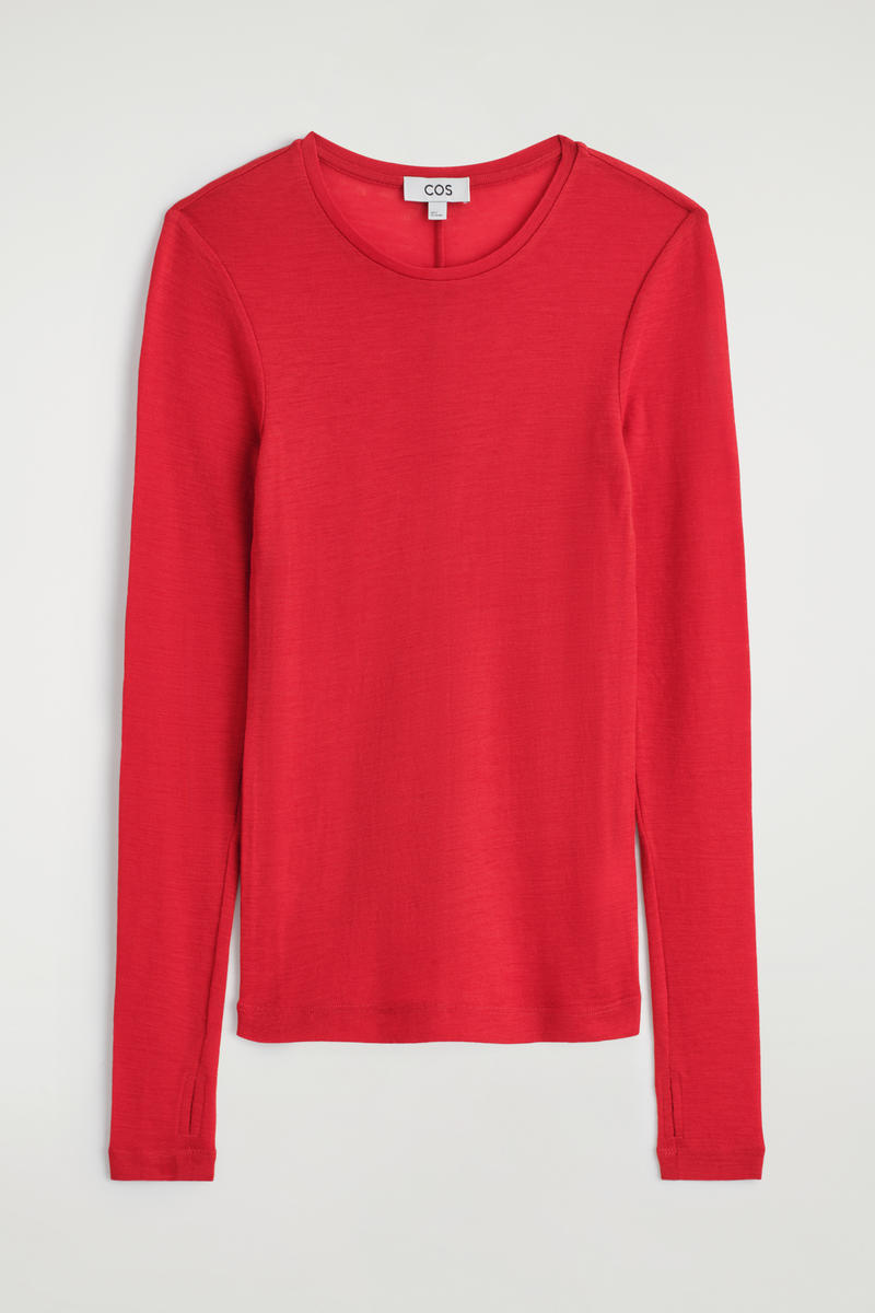 Slim Merino Wool Sweater
