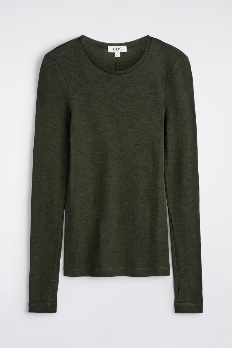 Slim Merino Wool Sweater
