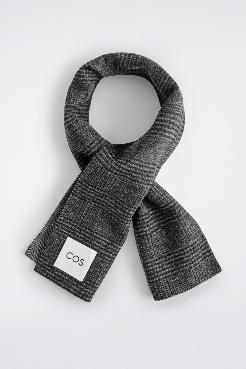 Double-Faced Wool Scarf