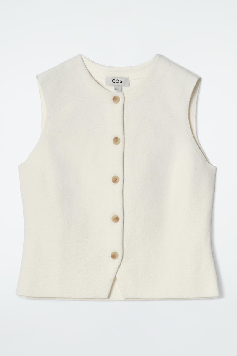 Knitted Cotton Vest