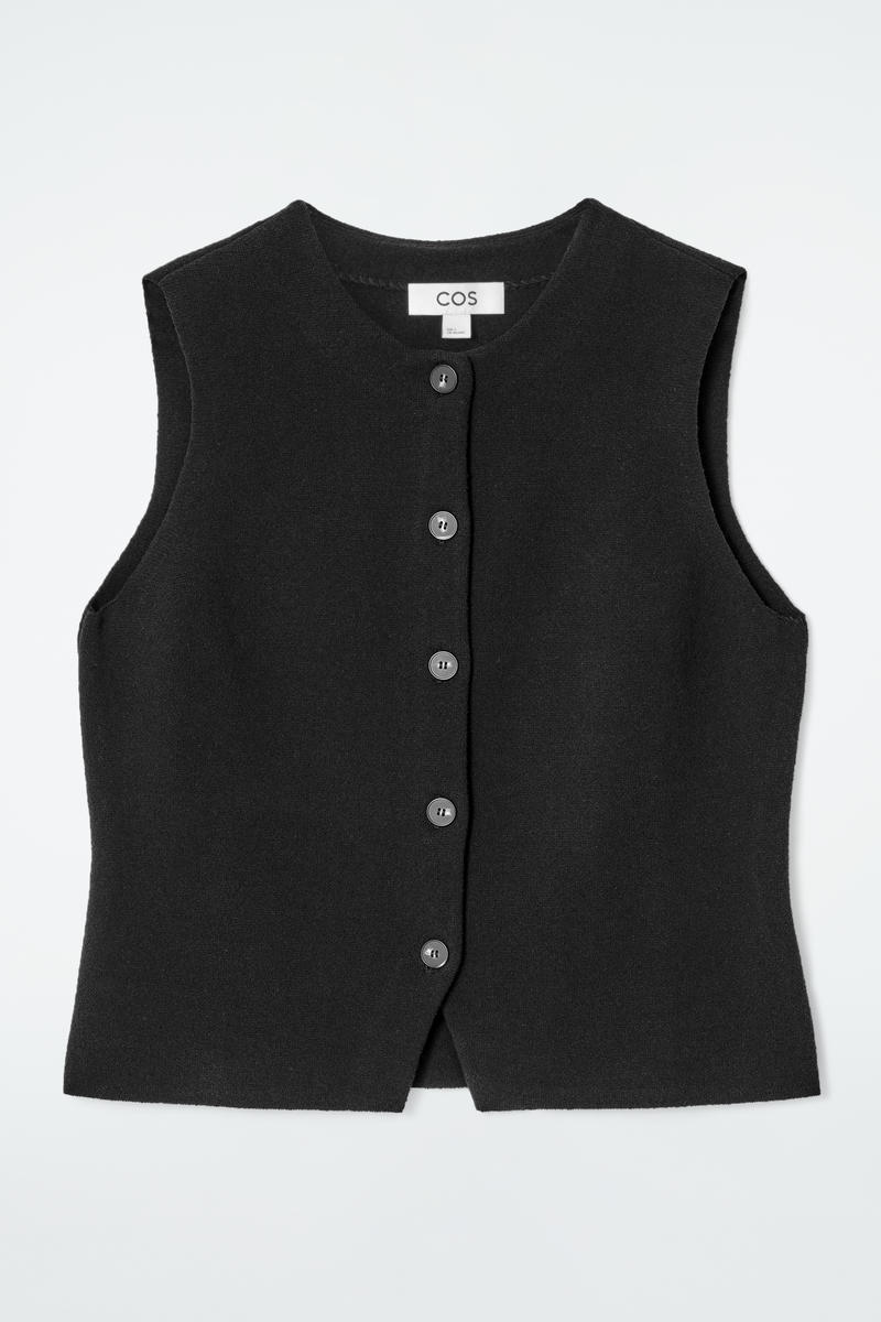 Knitted Cotton Vest