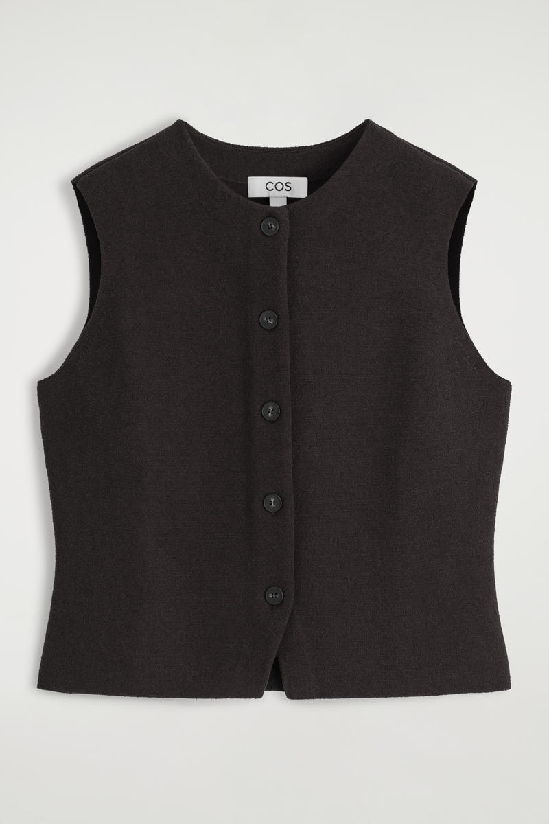 Knitted Cotton Vest
