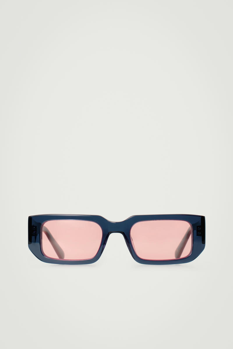 Rectangle-Frame Sunglasses