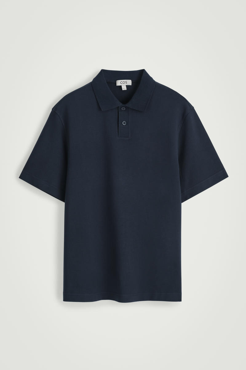 Interlock Cotton Polo Shirt