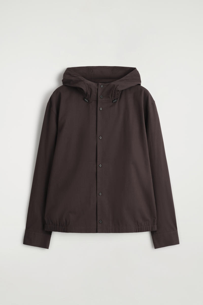 Hooded Cotton Shirt