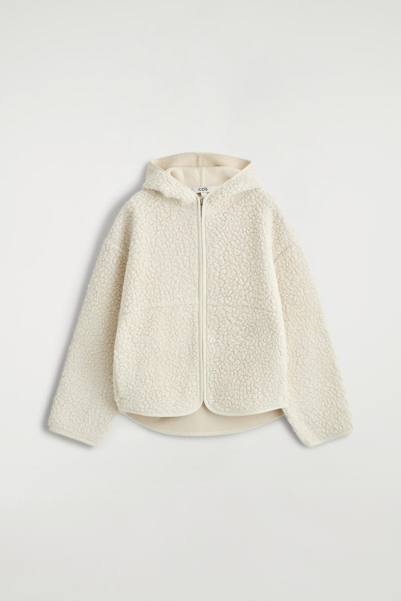 Hooded Teddy Jacket by COS