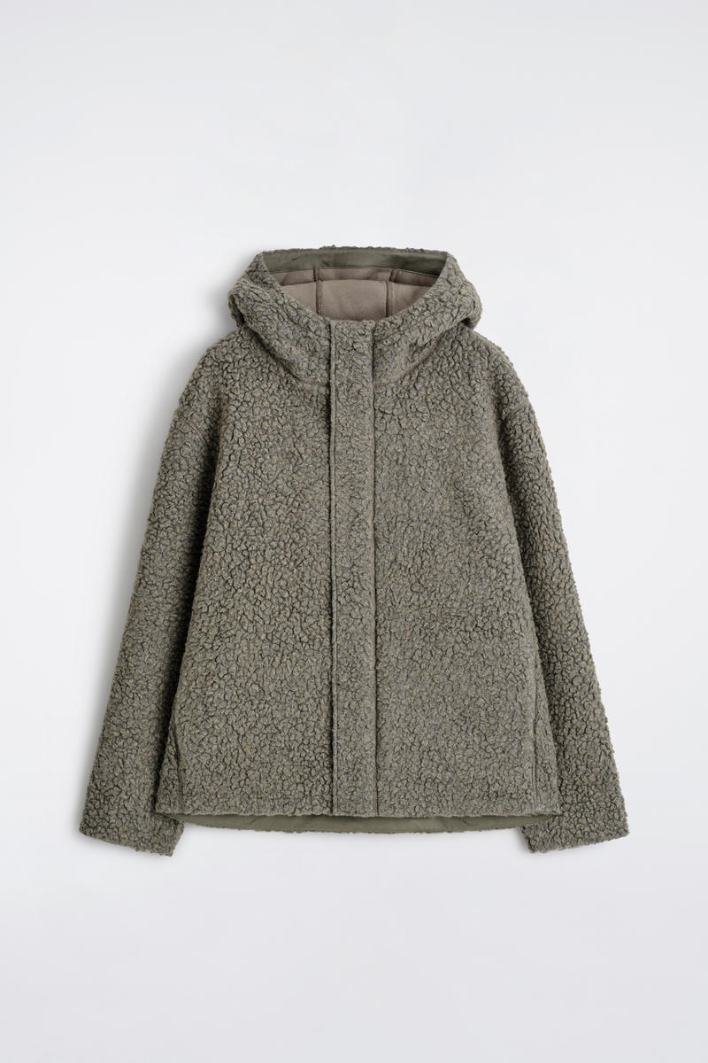 Hooded Teddy Jacket