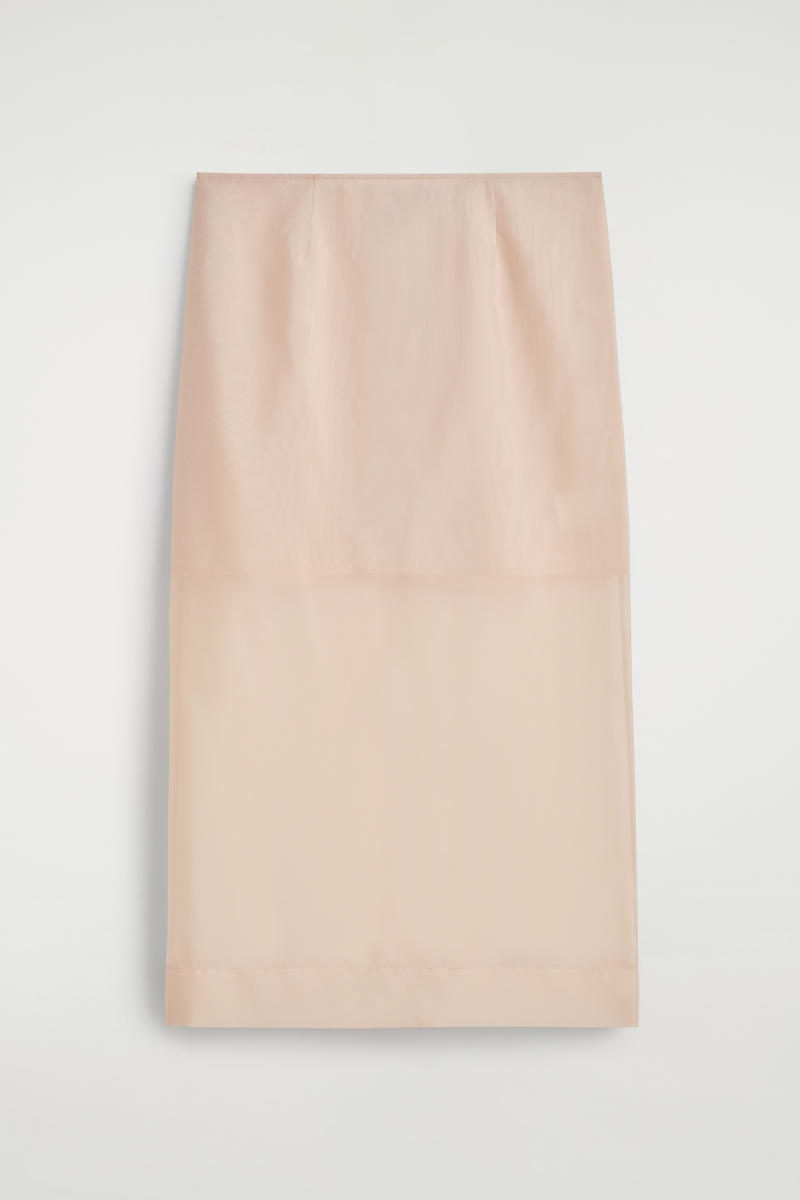 Sheer Column Skirt by COS