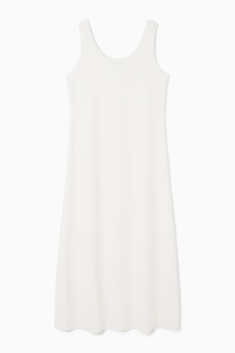 Scoop-Neck Jersey Midi Dress by COS