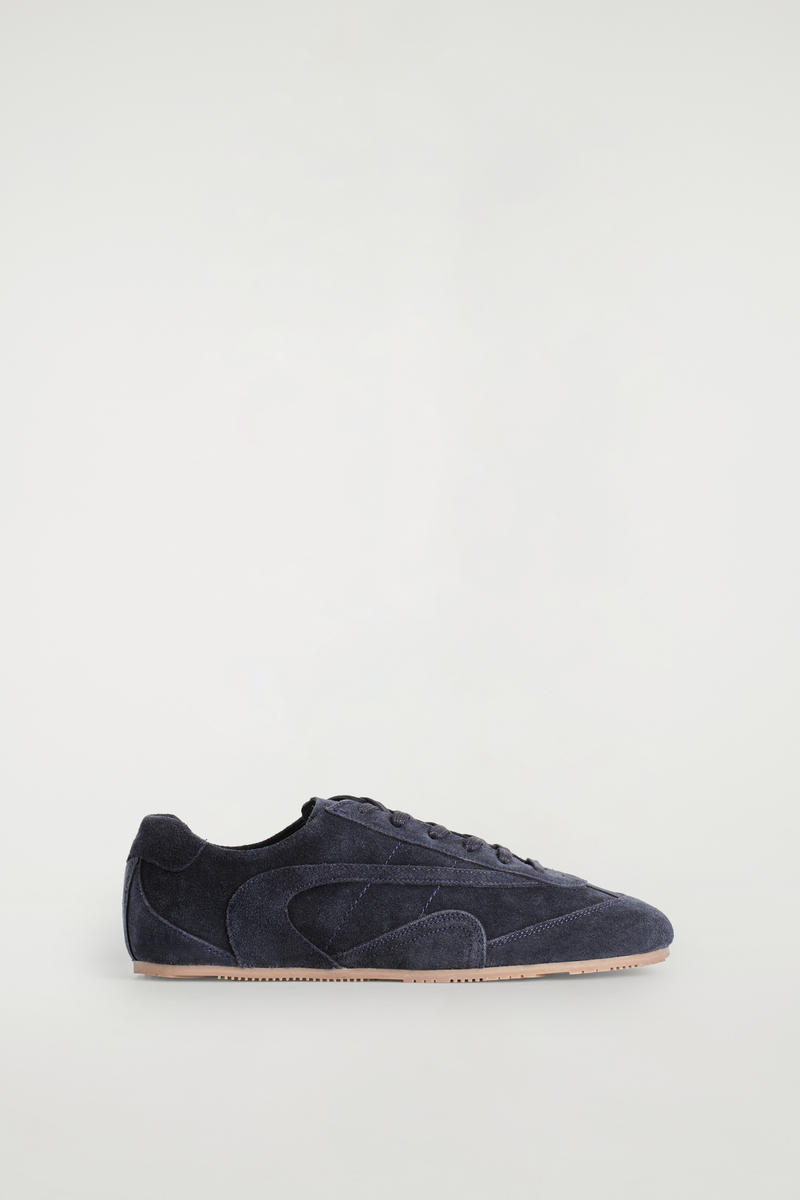 Minimal Suede Sneakers