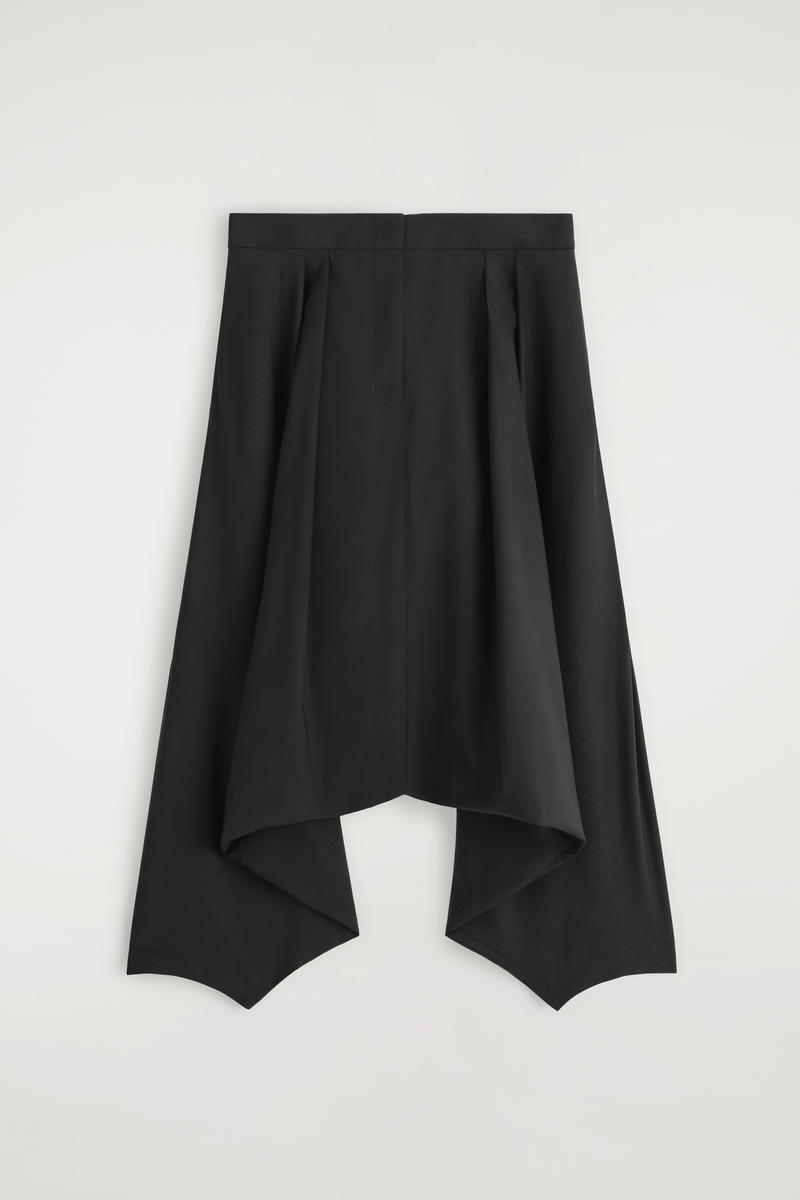 Voluminous Wool Trousers
