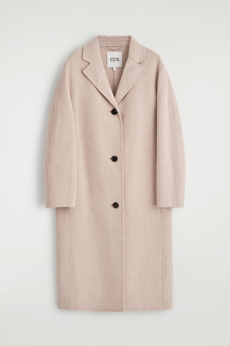 Double-Faced Wool Long Coat