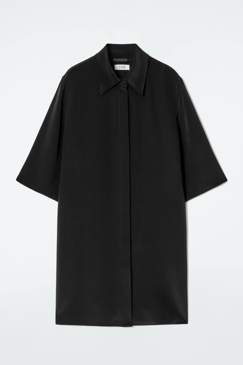 Longline Silk Shirt