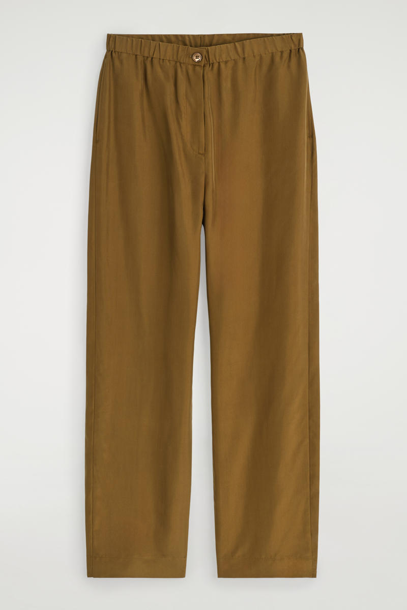 Relaxed Silk Pants by COS