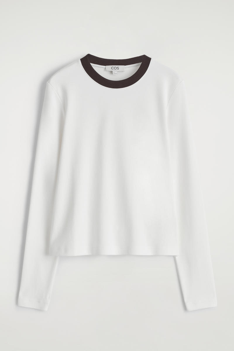 Clean Cut Regular Long-Sleeved T-Shirt