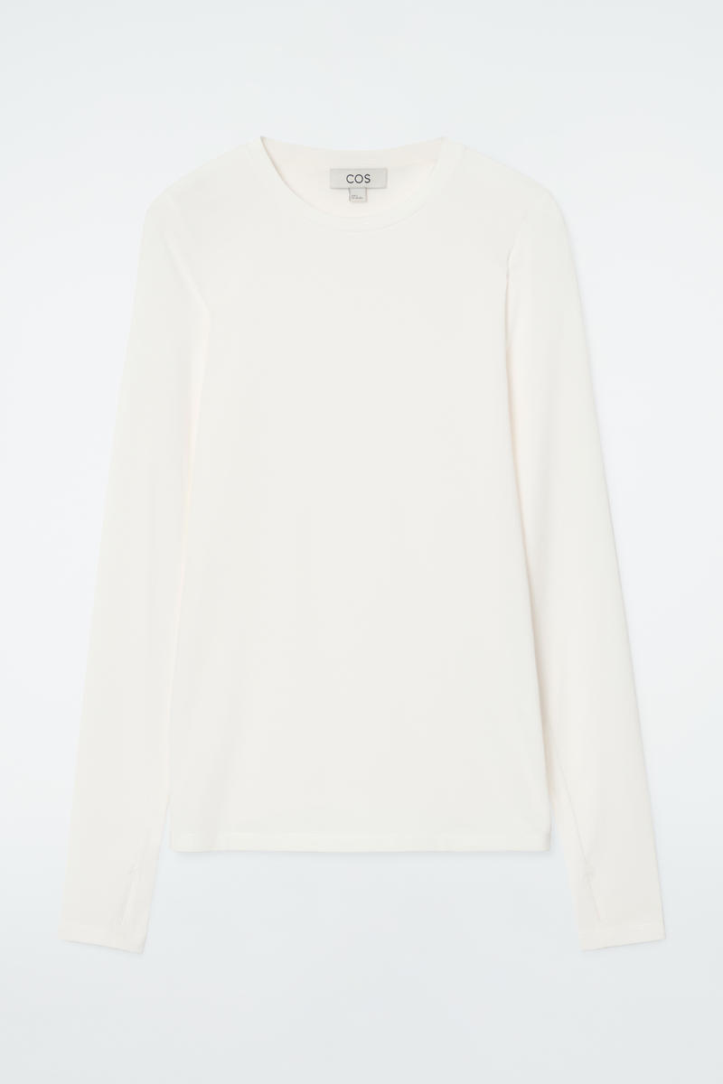 Slim Lightweight Long-Sleeved Top