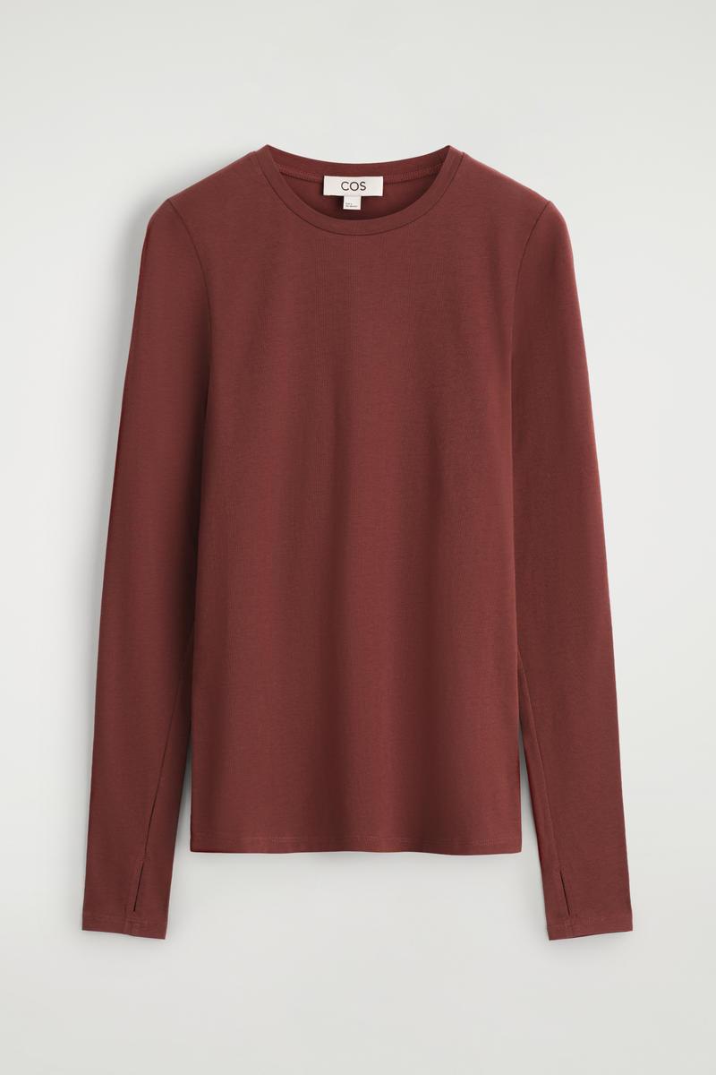 Slim Lightweight Long-Sleeved Top